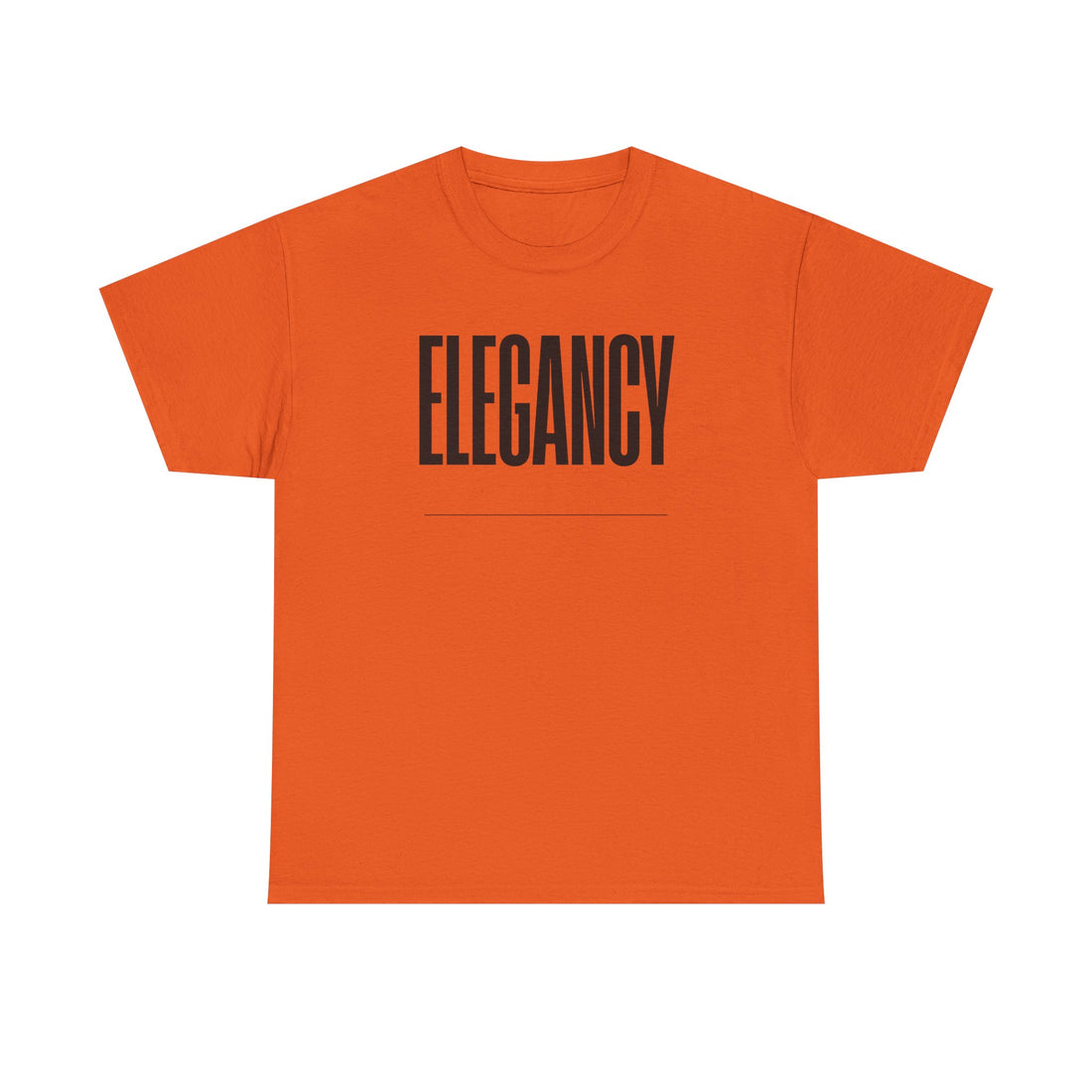 Elegancy text minimalist T-Shirt | Typography tee, modern black lettering
